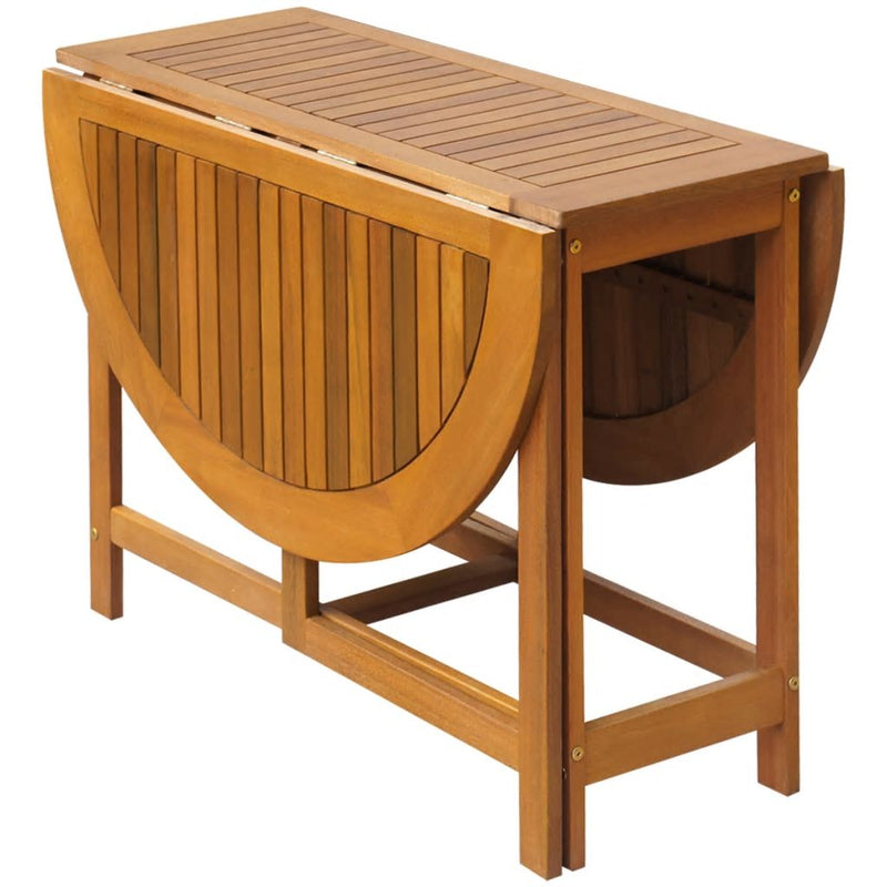 Patio Table 51.1"x35.4"x28.3" Solid Acacia Wood