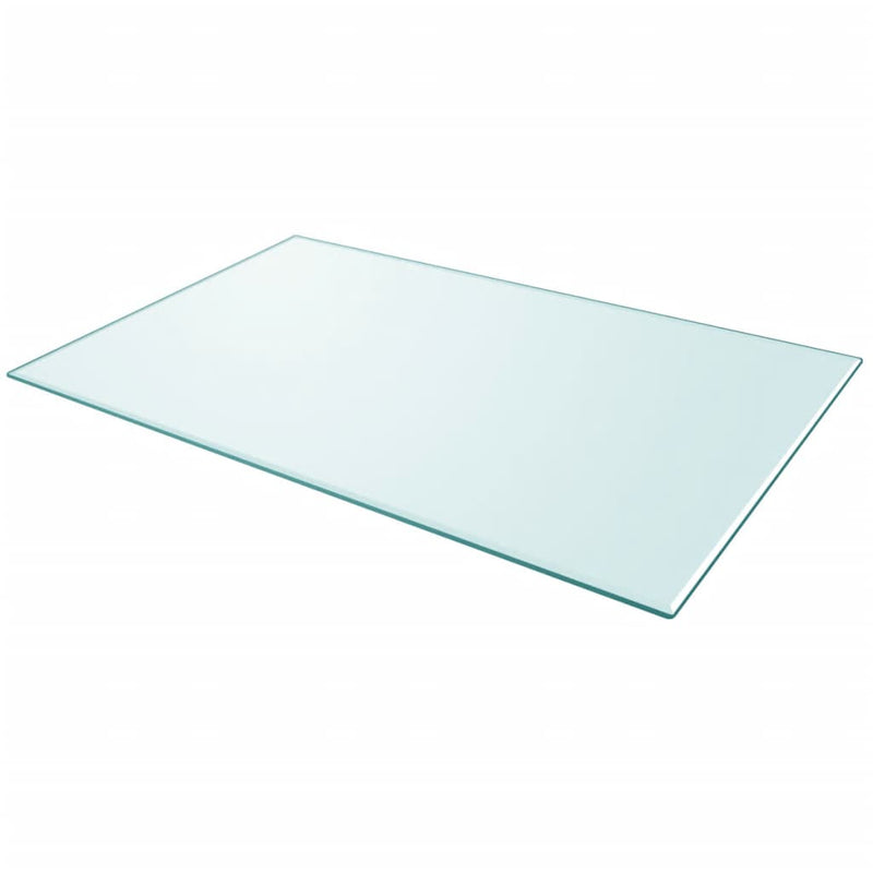 Table Top Tempered Glass Rectangular 39.4"x24.4"