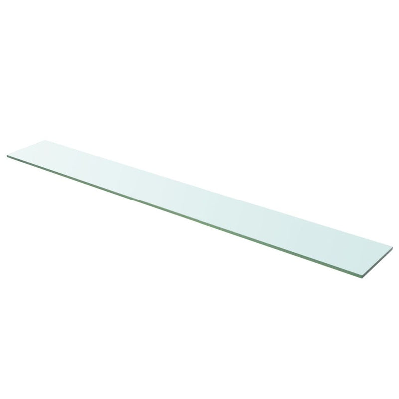 Shelf Panel Glass Clear 43.3"x5.9"