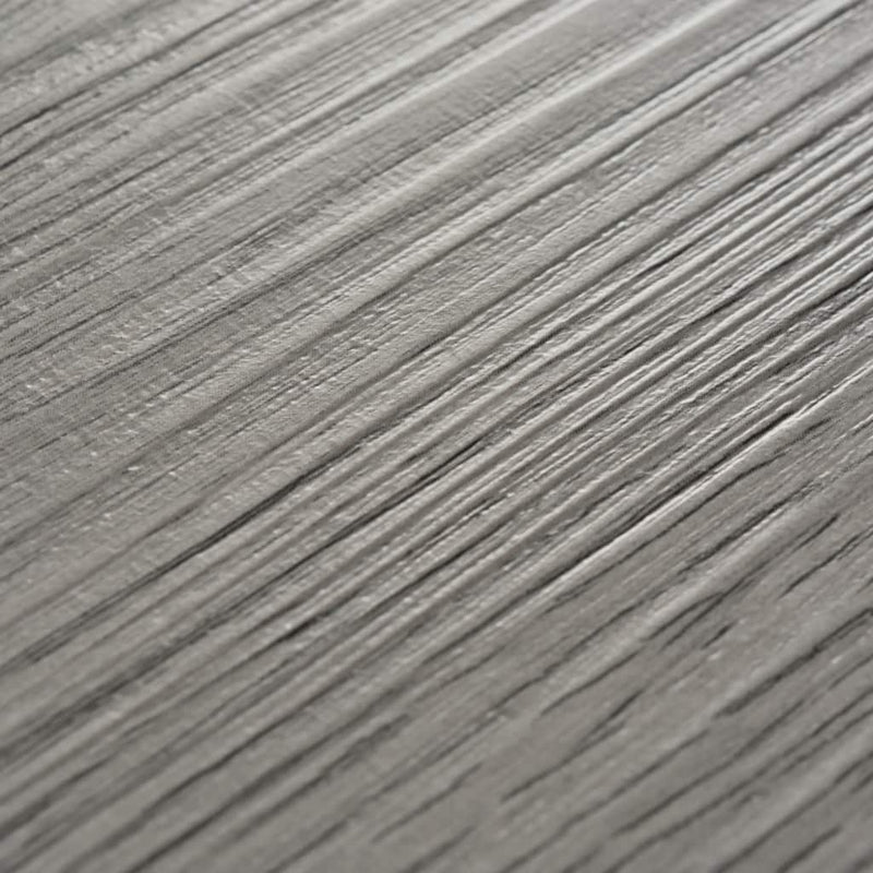 Self-adhesive PVC Flooring Planks 54 ftÂ² 0.08" Dark Gray