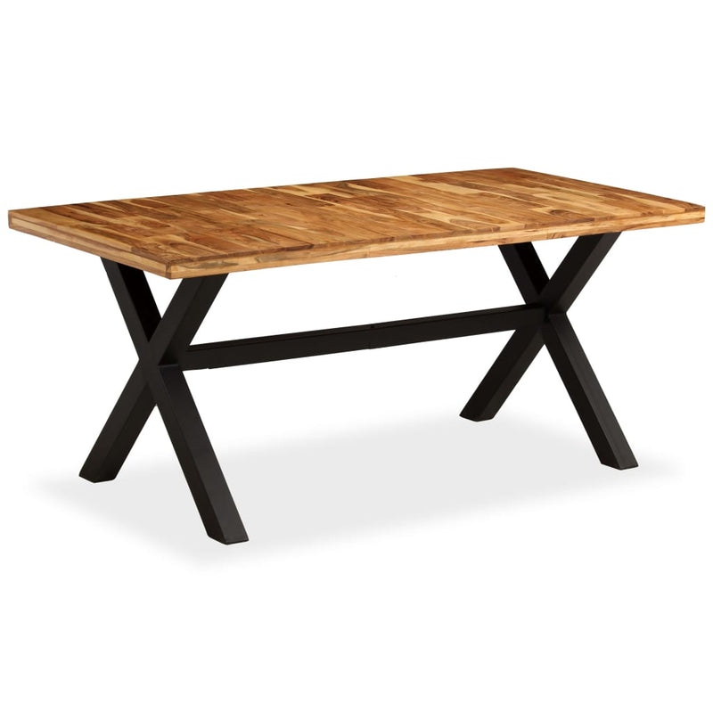 Dining Table Solid Acacia and Mango Wood 70.9"x35.4"x29.9"