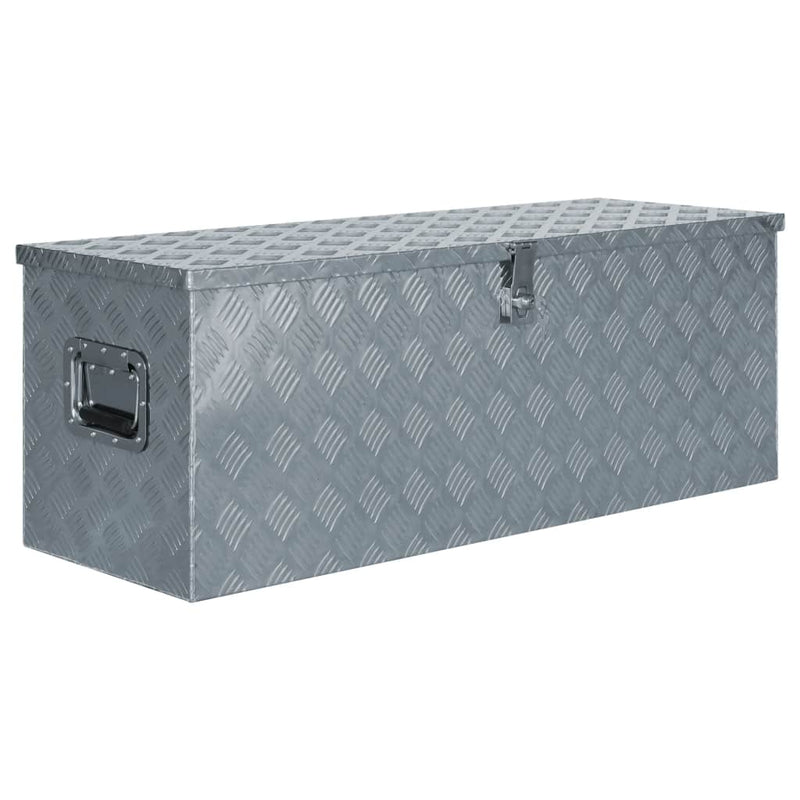 Aluminum Box 43.5"x15.2"x15.7" Silver