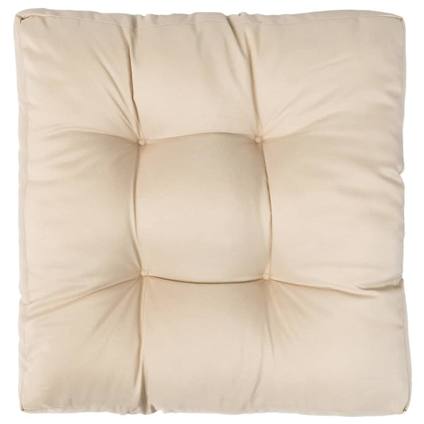 Pallet Cushion Sand 22.8"x22.8"x3.9" Polyester