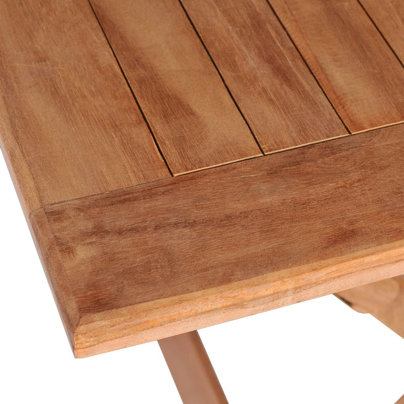 Folding Patio Table 47.2"x27.6"x29.5" Solid Teak Wood