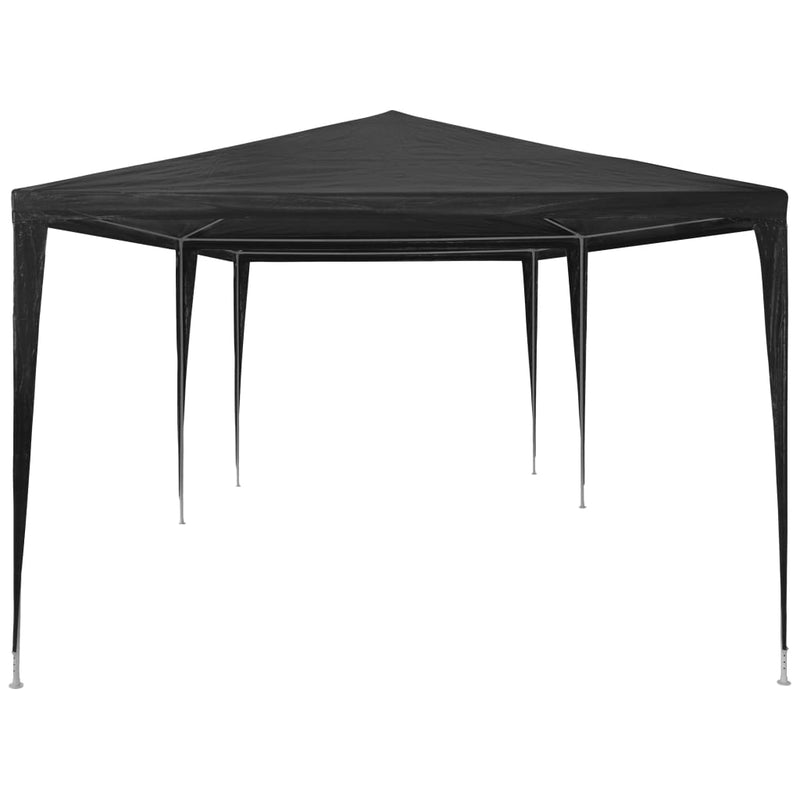 Party Tent PE Anthracite 9'10"x19'8"