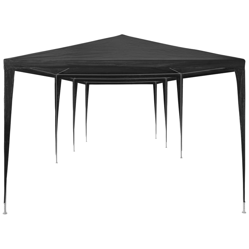 Party Tent PE Anthracite 9'10"x29'6"