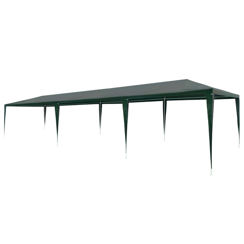 Party Tent PE Green 9'10"x29'6"