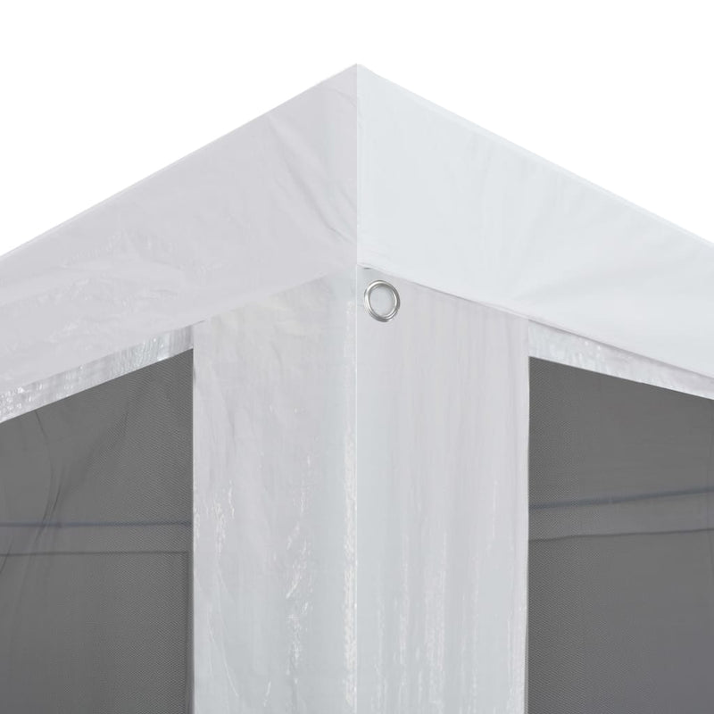 Party Tent with 4 Mesh Sidewalls 157.5"x118.1"