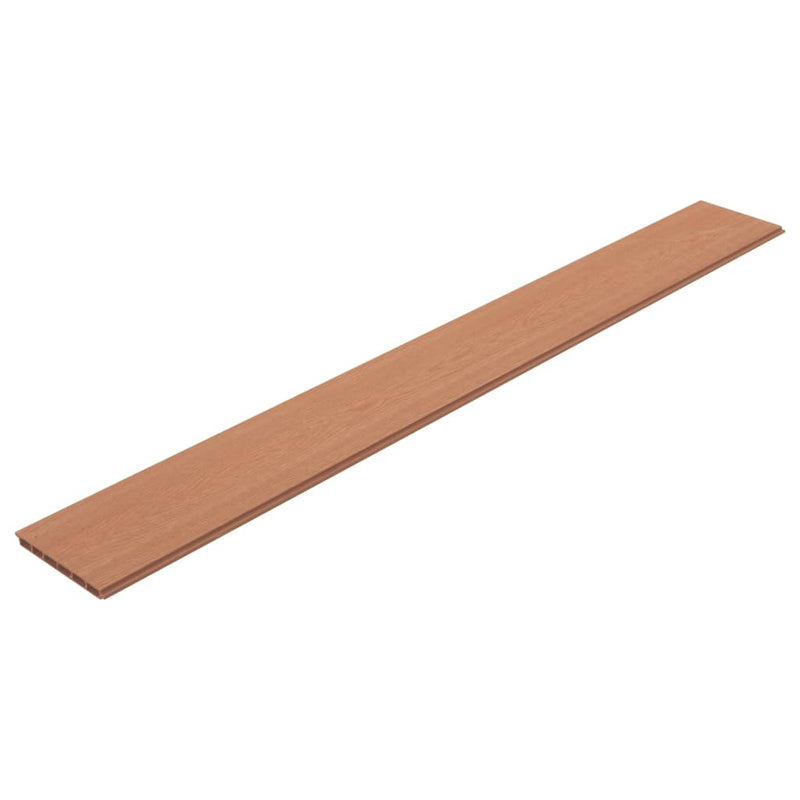 Replacement Fence Boards 9 pcs WPC 66.9" Brown