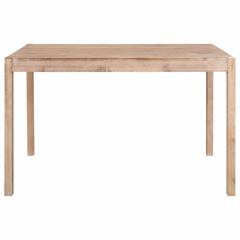 Dining Table 47.2"x27.6"x29.5" Solid Acacia Wood
