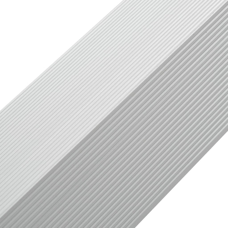 5 pcs Decking Angle Trims Aluminium 66.9" Silver