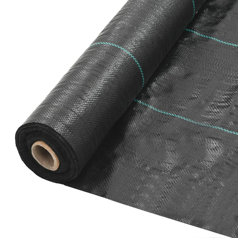 Weed & Root Control Mat PP 3.2'x82' Black