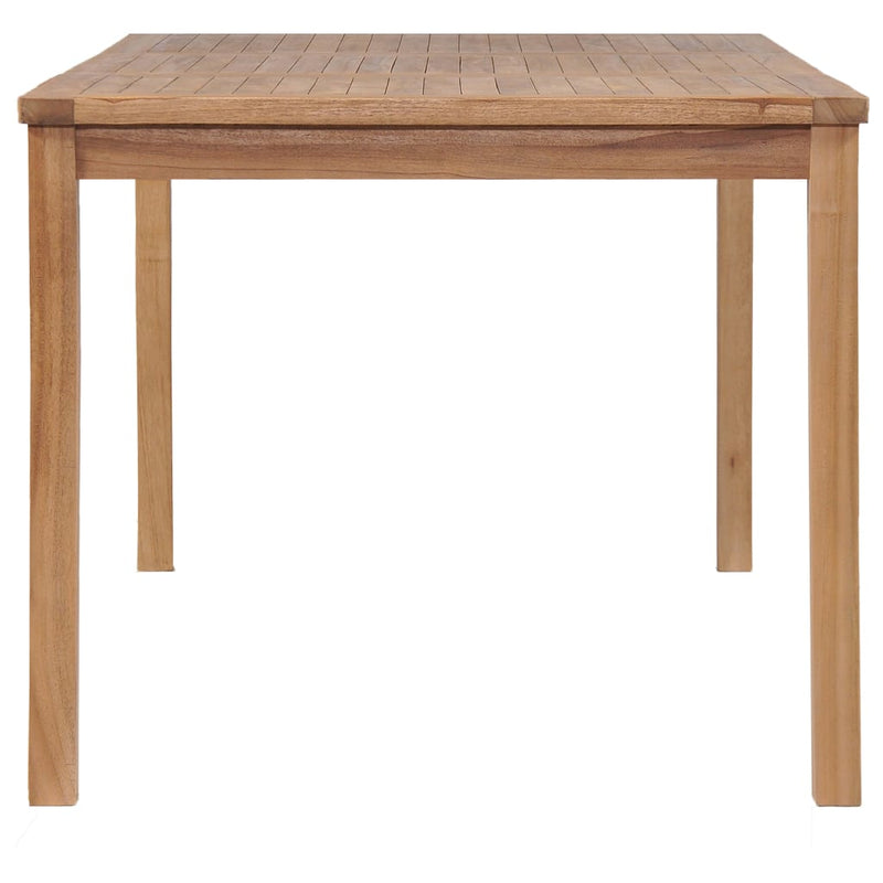 Patio Table 59.1"x35.4"x30.3" Solid Teak Wood