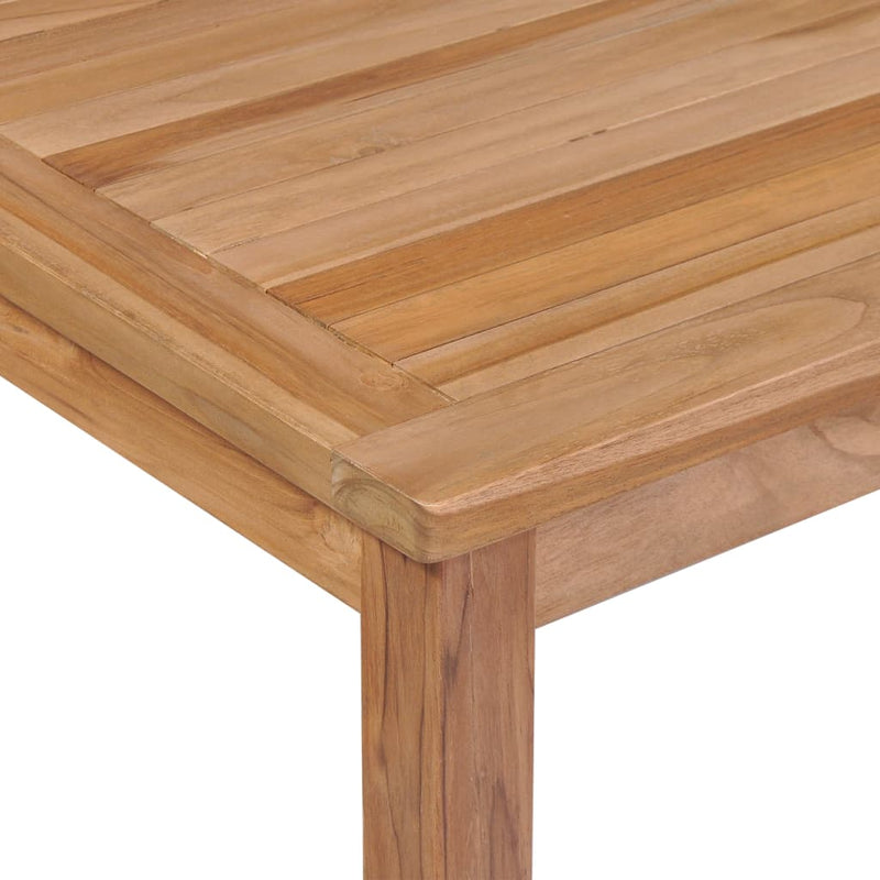 Patio Table 78.7"x39.4"x30.3" Solid Teak Wood