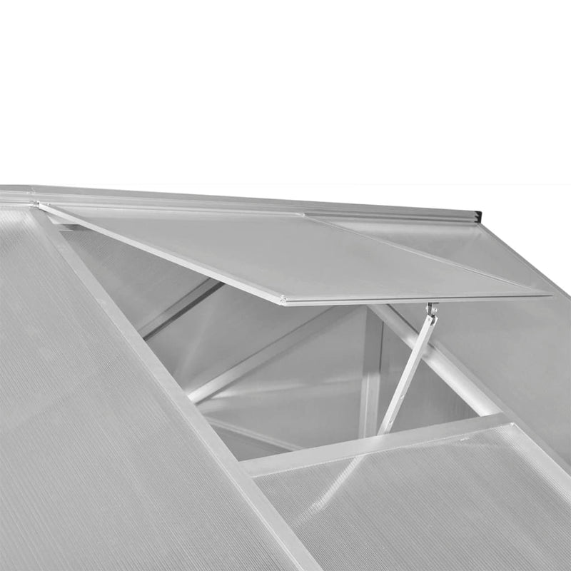 Greenhouse Aluminium 189.4"x98.4"x76.8" 827.8 ftÂ³