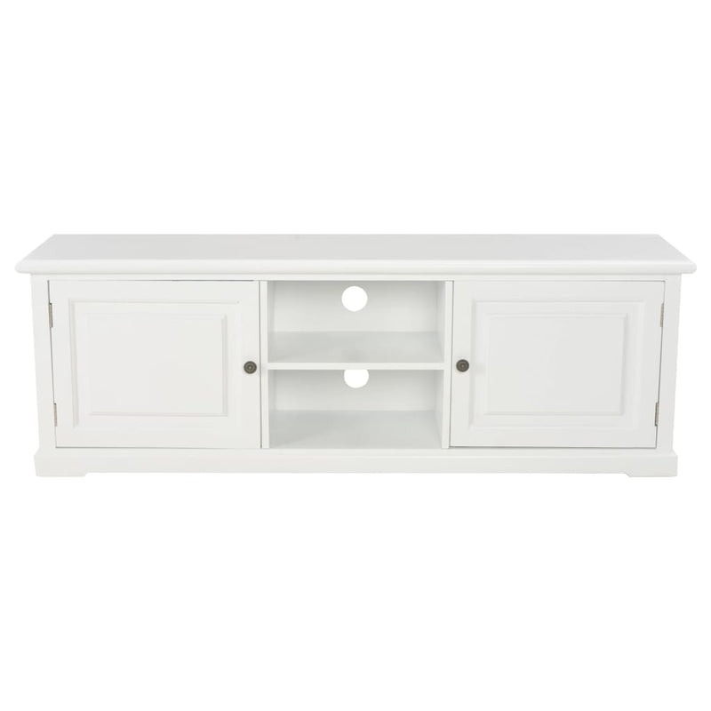 TV Cabinet White 47.2"x11.8"x15.7" Wood