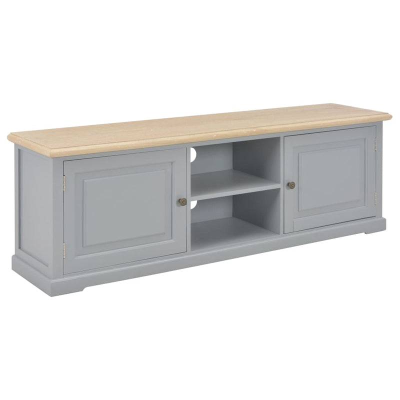 TV Cabinet Gray 47.2"x11.8"x15.7" Wood