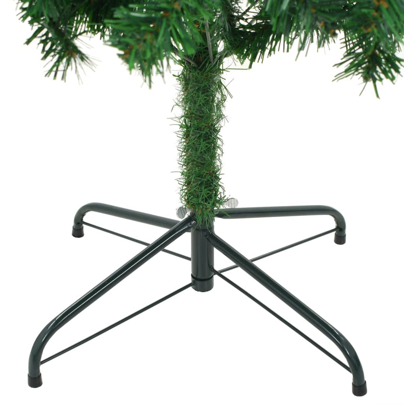 Artificial Christmas Tree with Steel Stand 82.7" 910 Branches