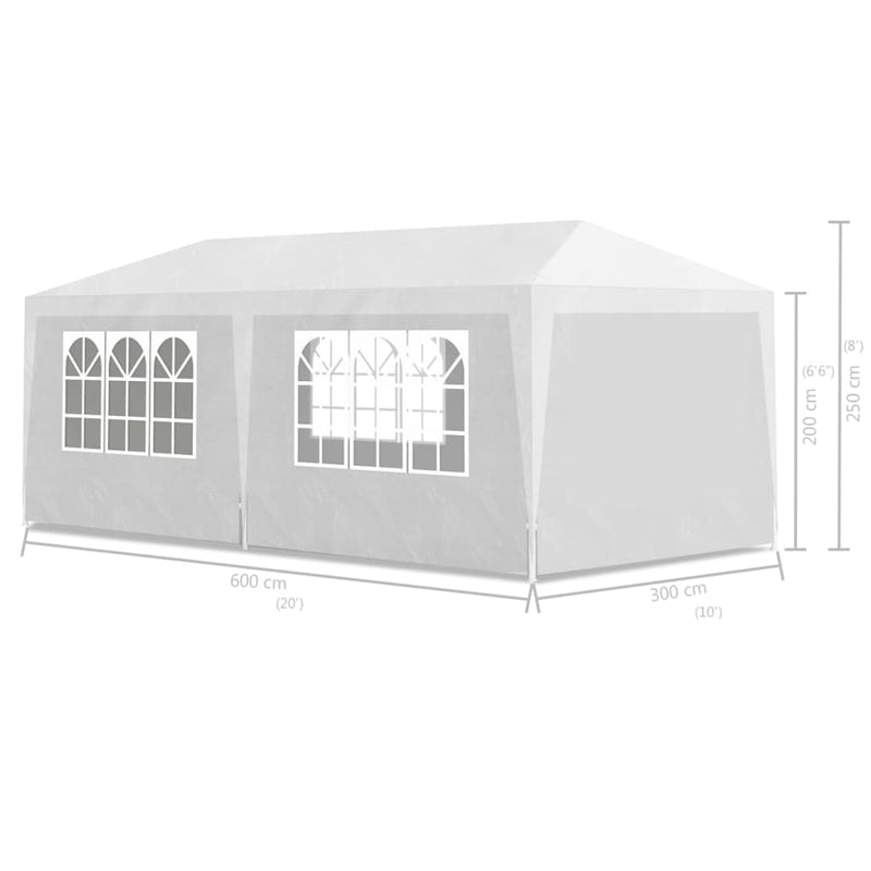 Party Tent 10'x20' White