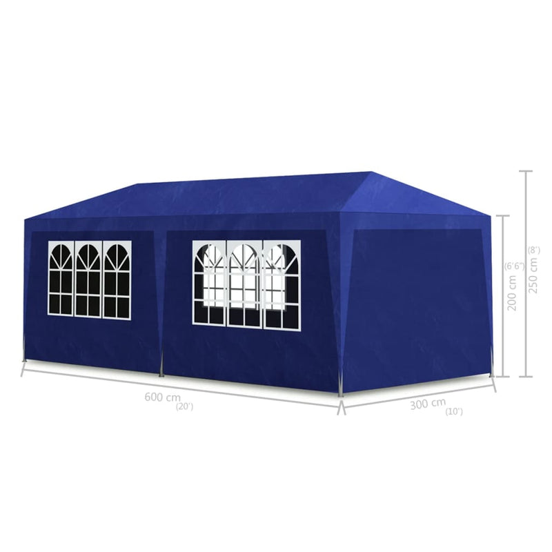 Party Tent 10'x20' Blue