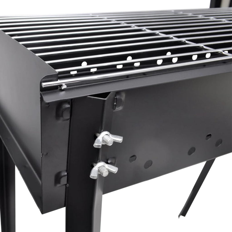 BBQ Stand Charcoal Barbecue Square  30" x 11"