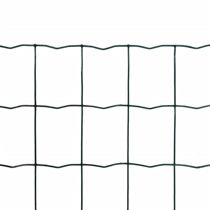 Euro Fence Steel 82ft x 4.9ft Green