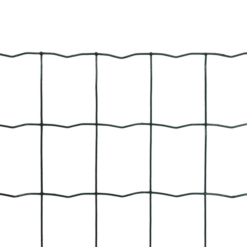 Euro Fence Steel 82ft x 3.3ft Green