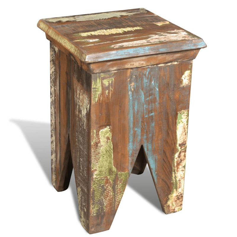 Stool Solid Reclaimed Wood