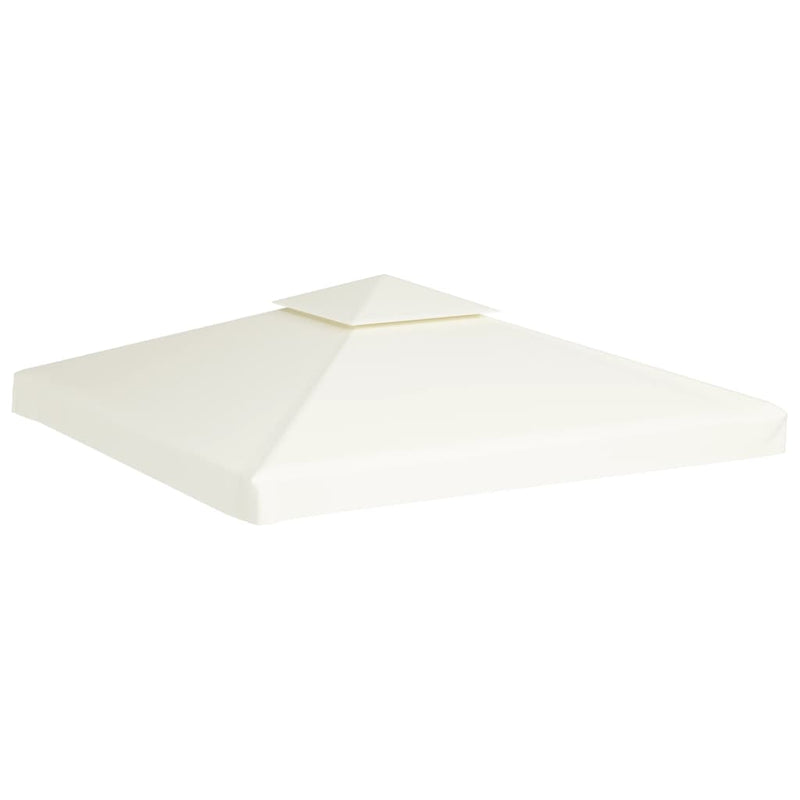 Gazebo Cover Canopy Replacement 9.14 oz/ydÂ² Cream White 10'x10'