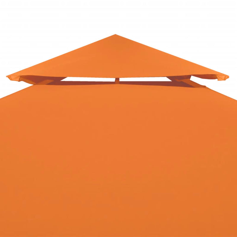 Gazebo Cover Canopy Replacement 9.14 oz/ydÂ² Orange 10'x10'