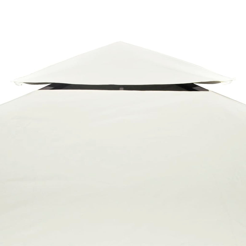 Gazebo Cover Canopy Replacement 9.14 oz/ydÂ² Cream White 10'x13'