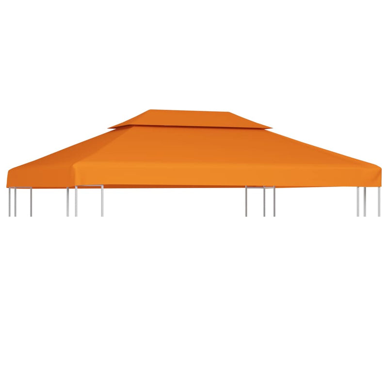 Gazebo Cover Canopy Replacement 9.14 oz/ydÂ² Orange 10'x13'