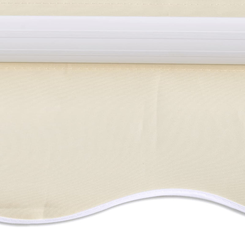 Awning Top Canvas Cream 9' 10"x8' 2" (Frame Not Included)
