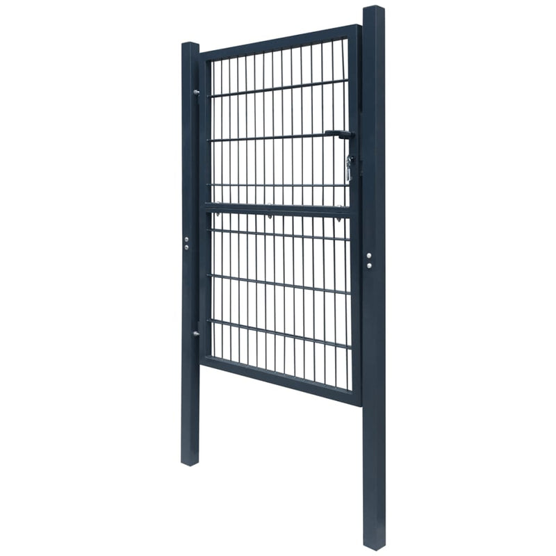 2D Fence Gate (Single) Anthracite Gray 41.7" x 82.7"