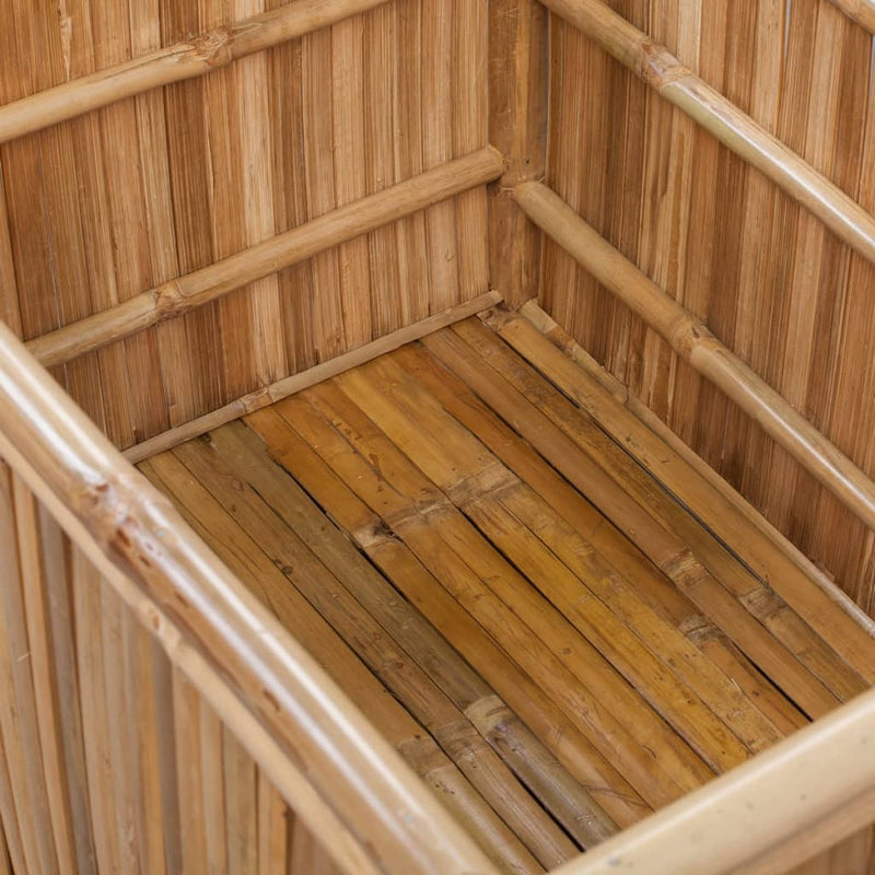 Storage Boxes 3 Pieces Bamboo