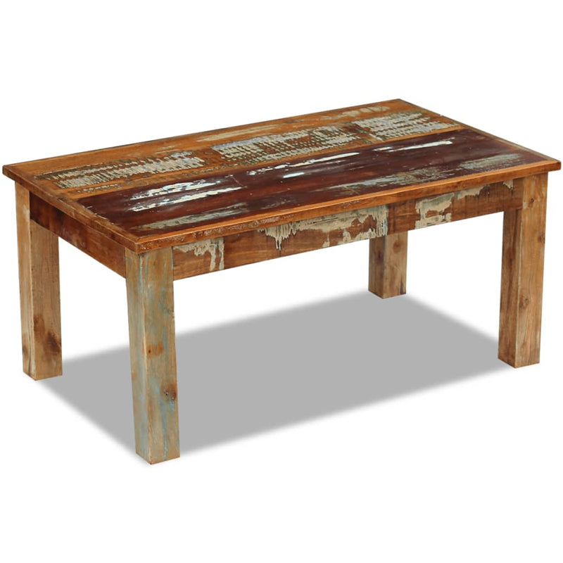 Coffee Table Solid Reclaimed Wood 39.4"x23.6"x17.7"