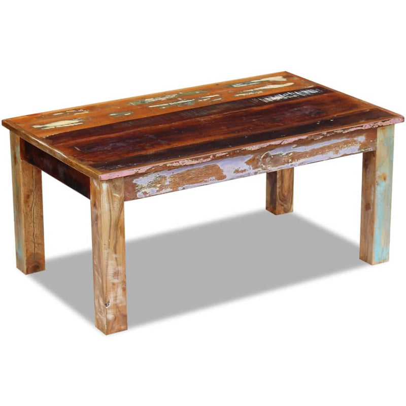 Coffee Table Solid Reclaimed Wood 39.4"x23.6"x17.7"