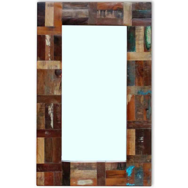 Mirror Solid Reclaimed Wood 31.5"x19.7"