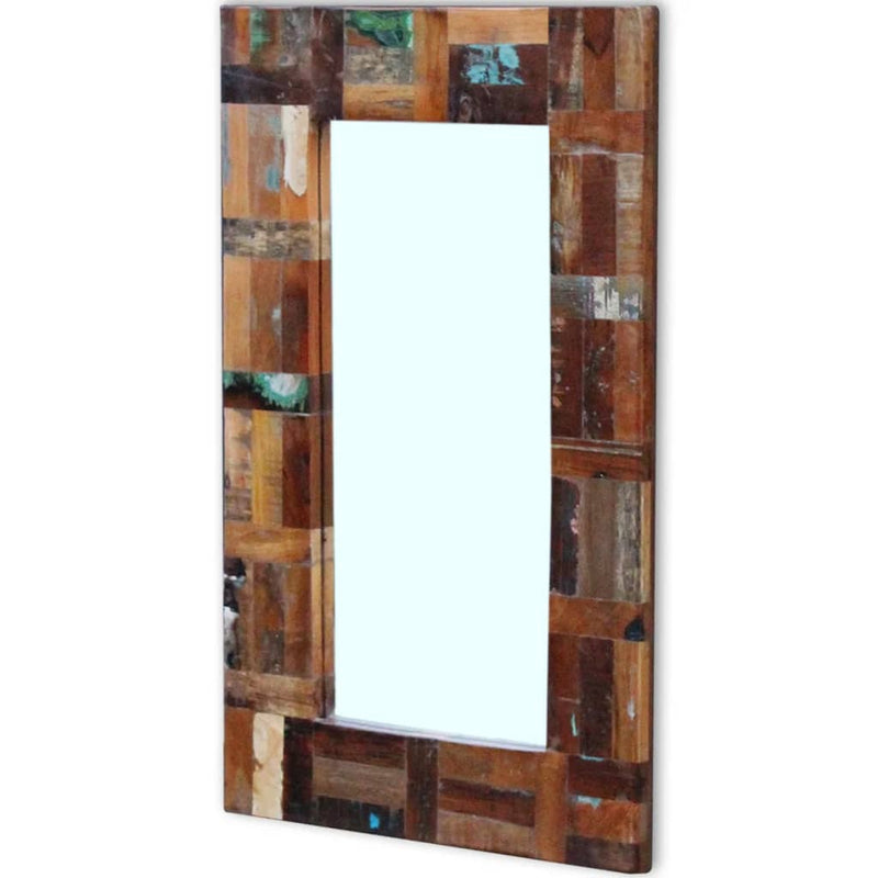 Mirror Solid Reclaimed Wood 31.5"x19.7"