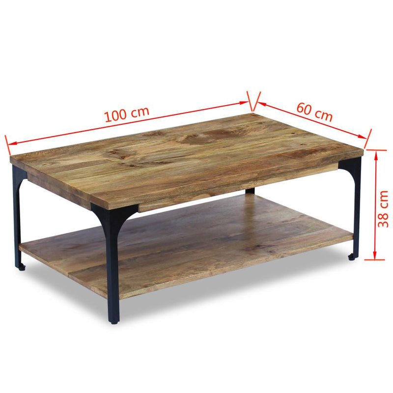 Coffee Table Mango Wood 39.4"x23.6"x15"