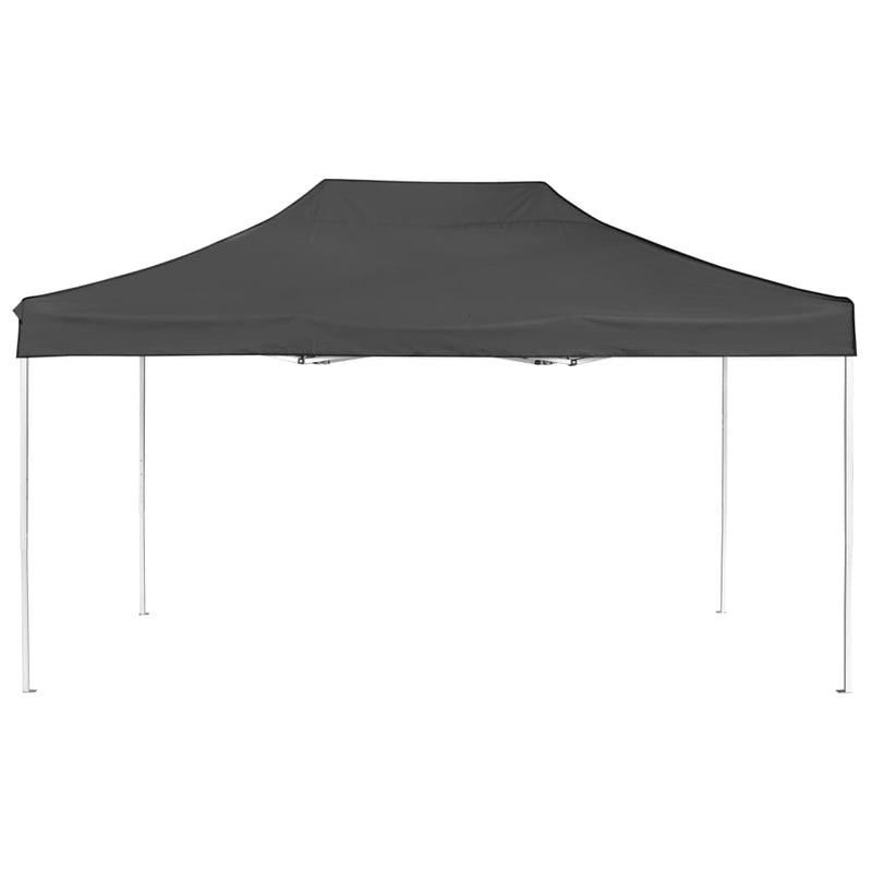 Professional Folding Party Tent Aluminium 177.2"x118.1" Anthracite