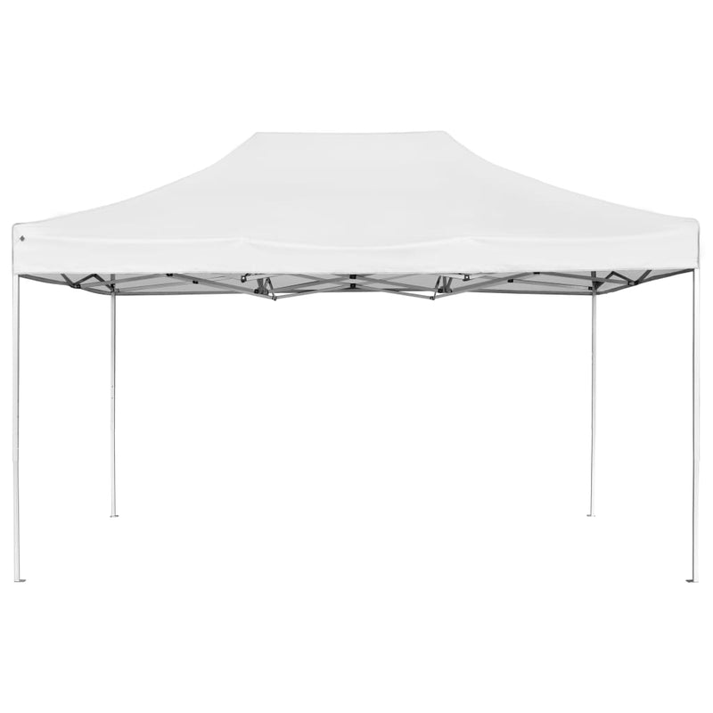 Professional Folding Party Tent Aluminium 177.2"x118.1" White