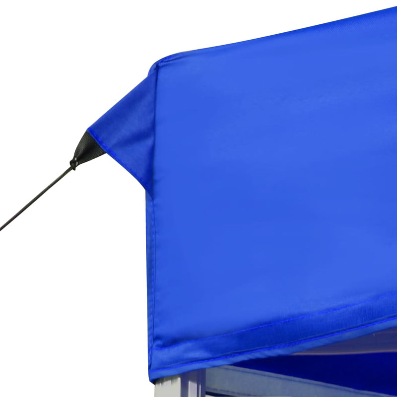 Professional Folding Party Tent Aluminium 236.2"x118.1" Blue