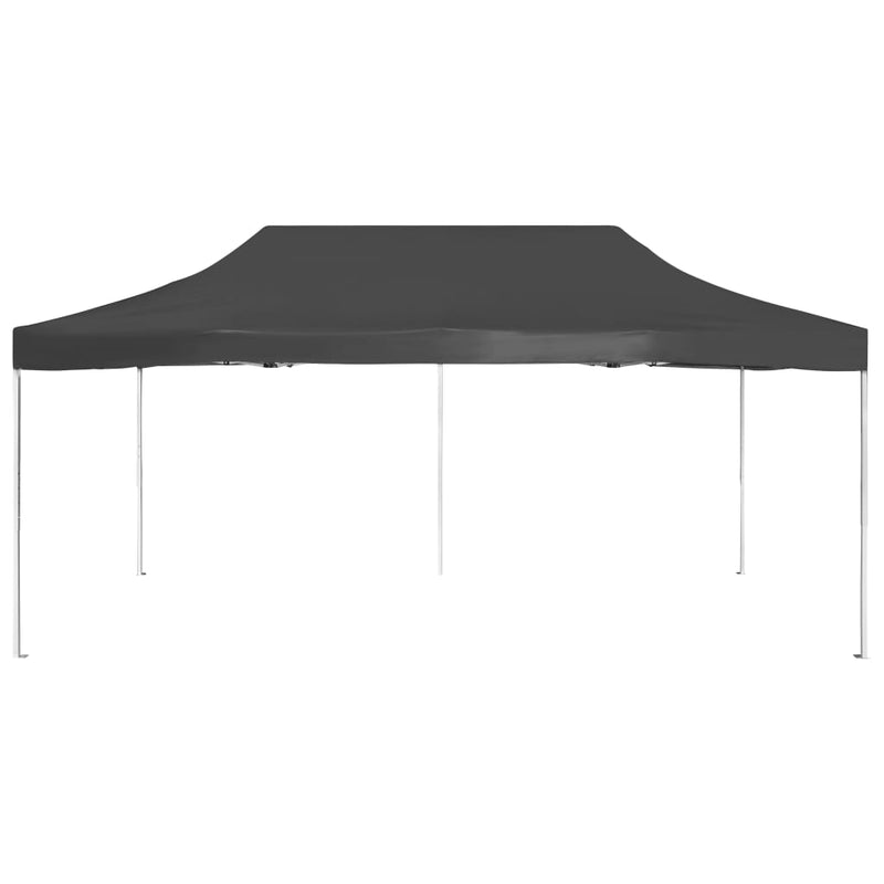 Professional Folding Party Tent Aluminium 236.2"x118.1" Anthracite