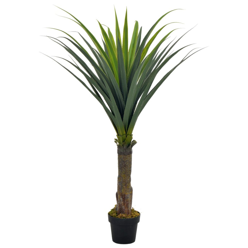 Artificial Plant Yucca Tree with Pot Green 57.1"
