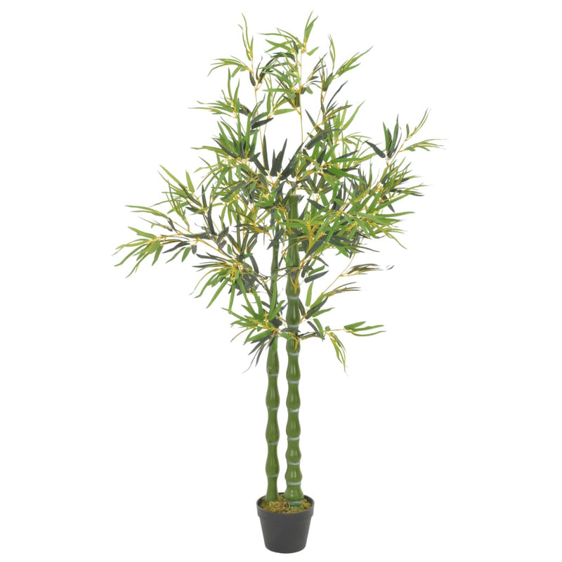 Artificial Plant Bamboo with Pot Green 63"