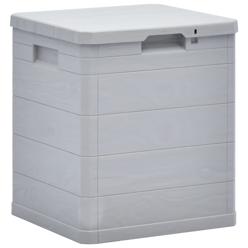 Patio Storage Box 23.8 gal Light Gray