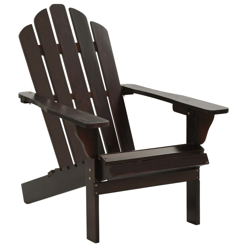 Patio Chair Wood Brown