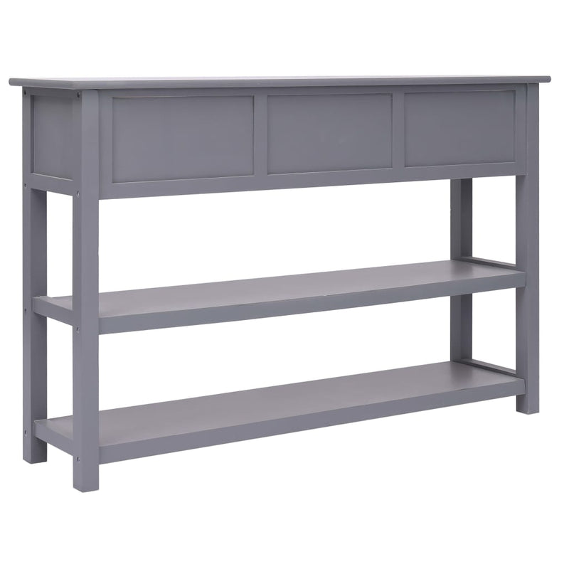 Sideboard Gray 45.3"x11.8"x29.9" Wood