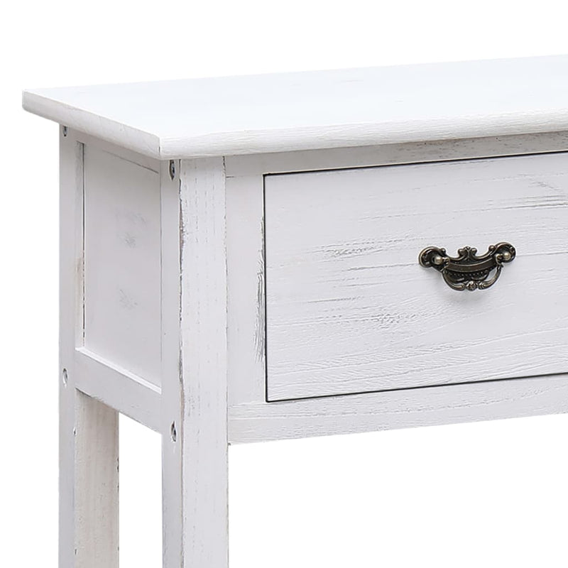 Sideboard Antique White 45.3"x11.8"x29.9" Wood